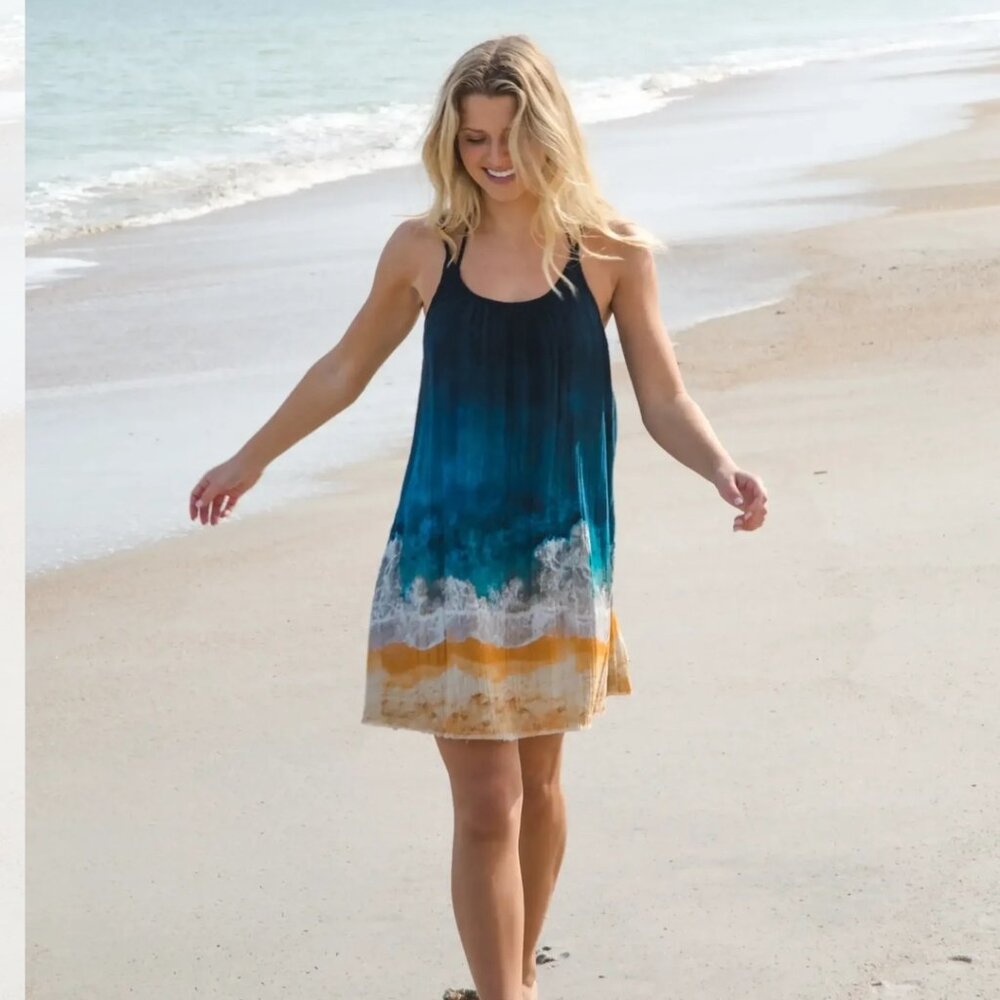 Natural Life Coco Cotton Gauze Mini Dress